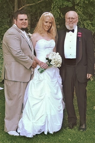 Dr. Bob with daughter Julie Anne Rue Snowden and son-in-law Matthew Joseph Browne