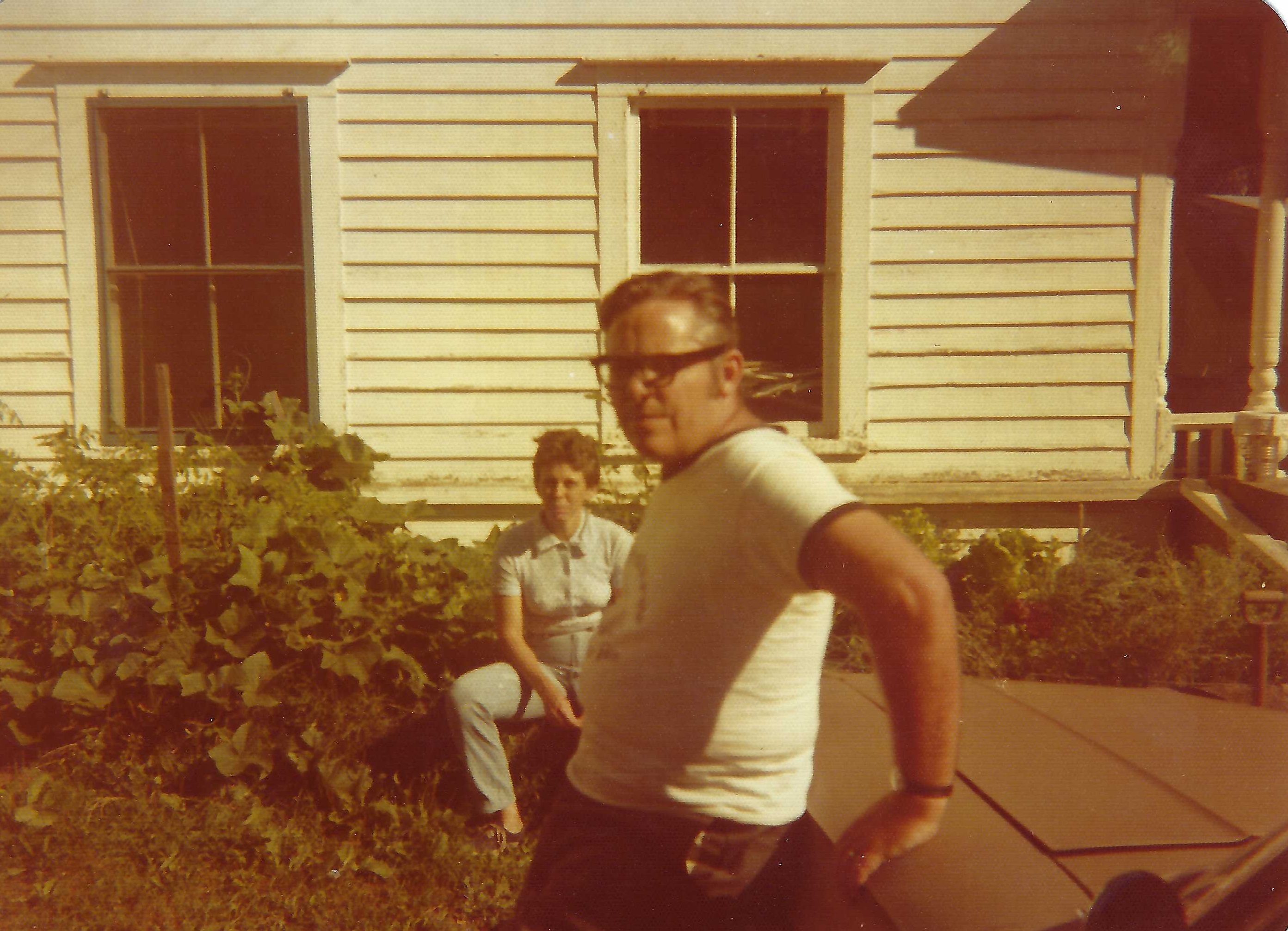Bud and Ann Rue, summer of 1974