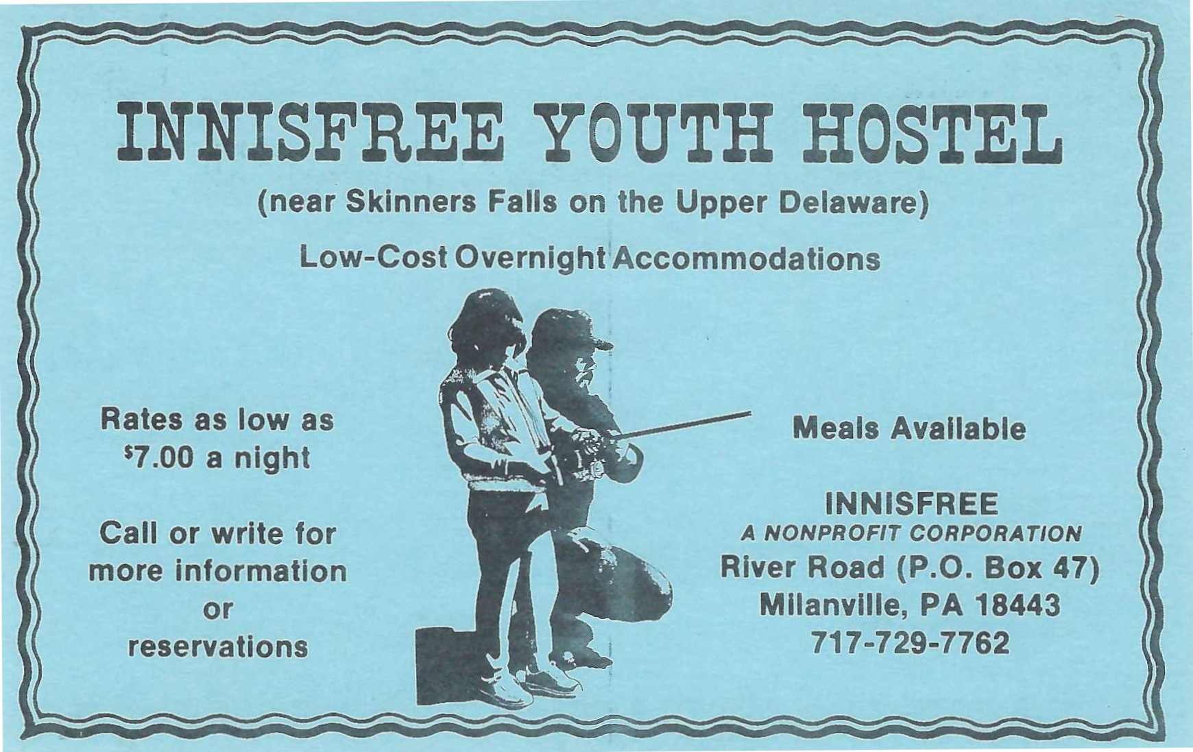 Innisfree Youth Hostel (postcard)
