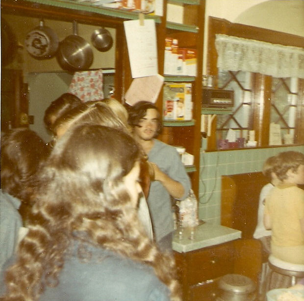 Eric Bartholemew, Rachel Weiss, Tom and Dave Rue, Innisfree 1970