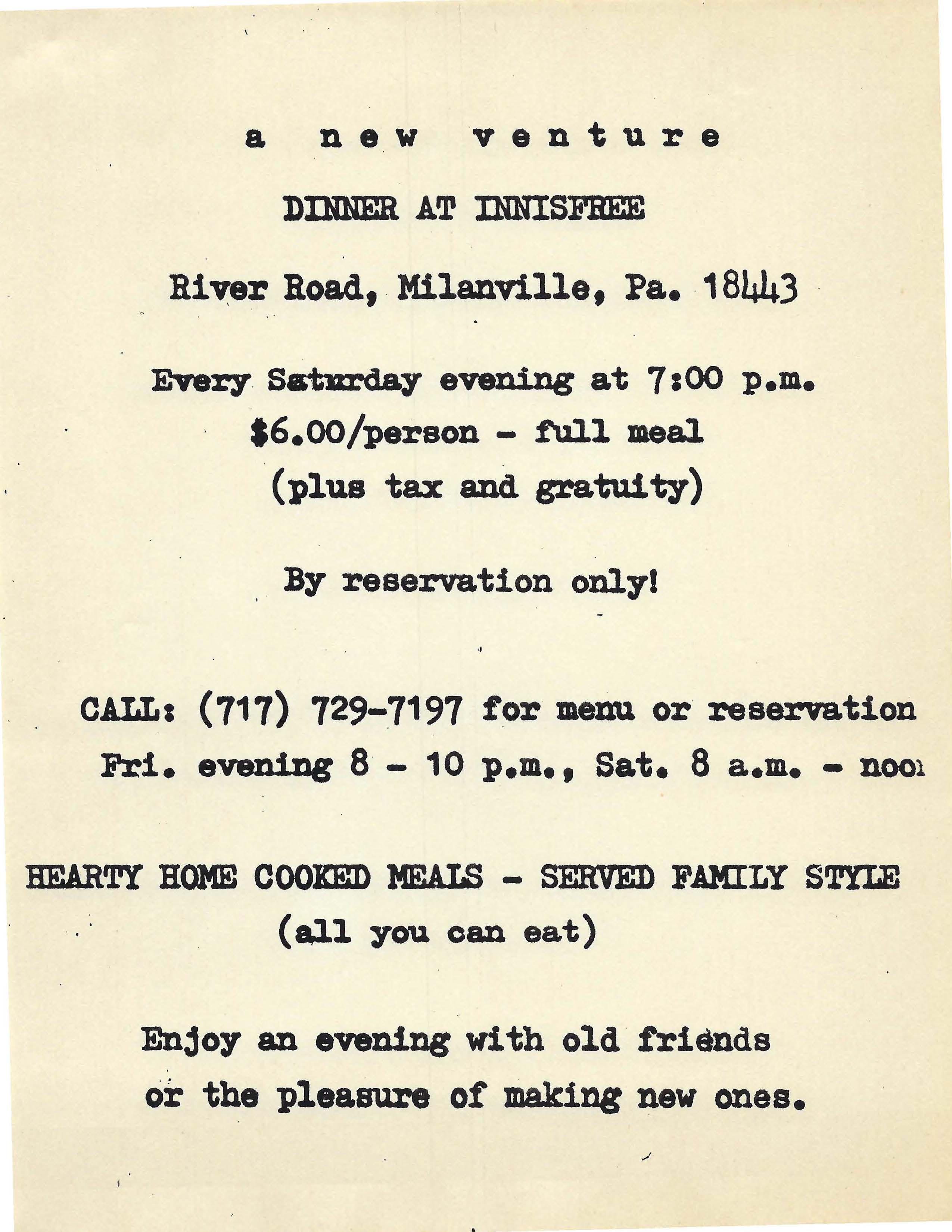 Home Cooked Meals (poster)