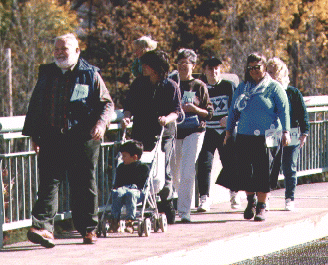 1993 walk - Times Herald-Record photo